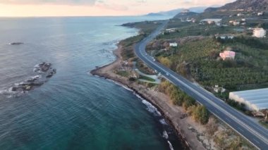 Traffic on the beach