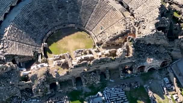 Turchia Vista Aerea Laterale — Video Stock