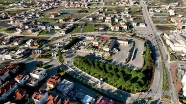 Türkiye Antalya Tarafı Manavgat hava görüntüsü