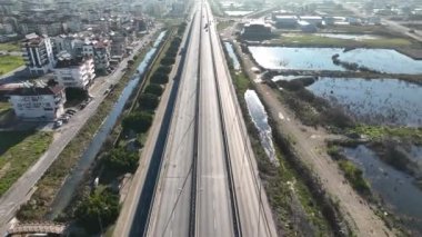 Türkiye Antalya Tarafı Manavgat hava görüntüsü