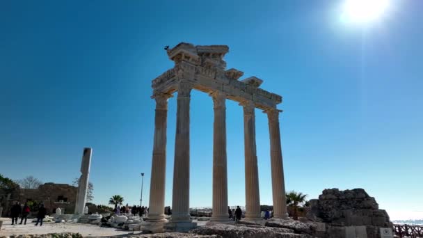 Turquia Vista Aérea Lateral — Vídeo de Stock