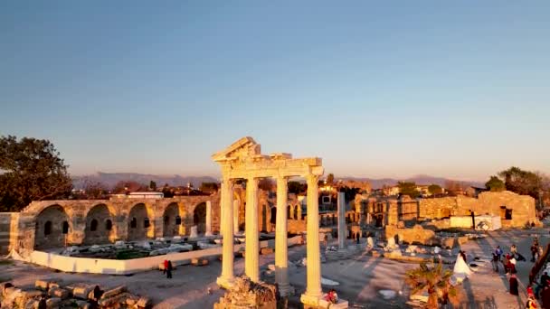 Turquie Vue Aérienne Latérale — Video