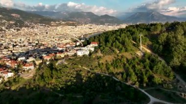 Türkiye Alanya hava görüntüsü 4 K