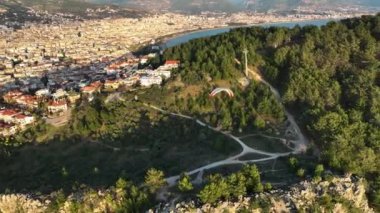 Türkiye Alanya hava görüntüsü 4 K