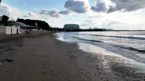 Beautiful Beach Turkey Alanya — Video Stock