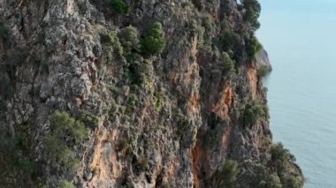 Alanya Castle Alanya Kalesi Aerial View of Mountain and City Turkey