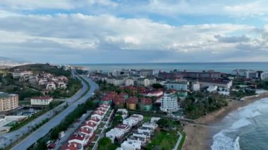 Türkiye'de alanya havadan görünümü