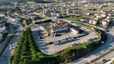 Türkiye Antalya Tarafı Manavgat hava görüntüsü