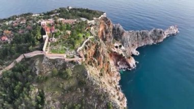 Türkiye Alanya hava görüntüsü 4 K