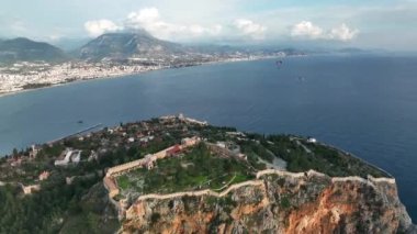 Türkiye Alanya hava görüntüsü 4 K