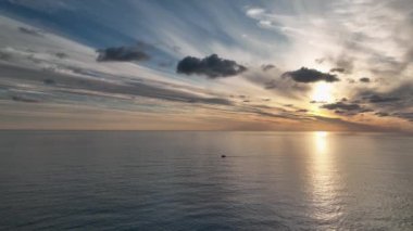 Türkiye 'nin günbatımı Alanya