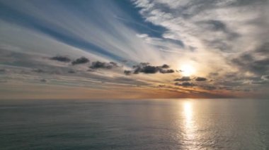 Türkiye 'nin günbatımı Alanya