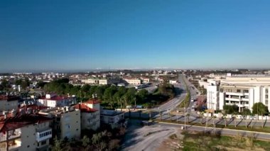 Türkiye Antalya Tarafı Manavgat hava görüntüsü