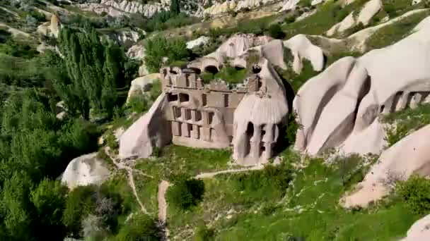Paesaggio Fantastico Cappadocia Una Popolare Destinazione Turistica Della Turchia — Video Stock