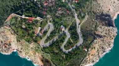 Sıcak Alanya 'da güneşli bir gün