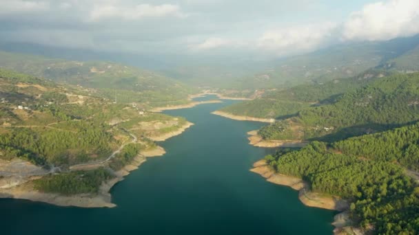 Rivier Bergen Van Alanya Turkije — Stockvideo