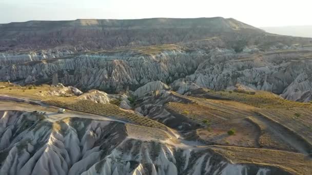 Migliori Paesaggi Della Cappadocia Girati Drone Turchia — Video Stock