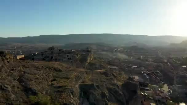 Migliori Paesaggi Della Cappadocia Girati Drone Turchia — Video Stock