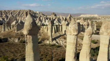 Kapadokya 'nın en iyi manzaraları bir İHA Türkiye' yi vurdu