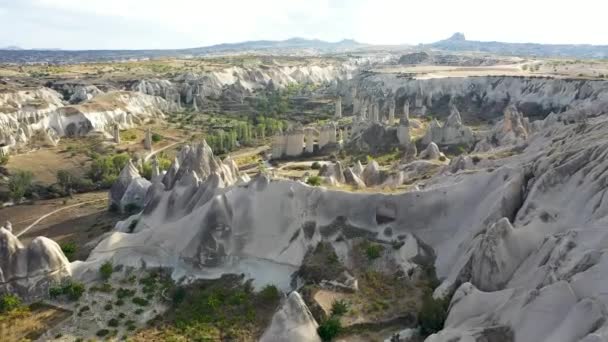 Los Mejores Paisajes Capadocia Fotografiados Dron Turquía — Vídeos de Stock