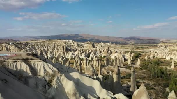 Найкращі Краєвиди Каппадокії Вистрілили Дроні Туреччині — стокове відео