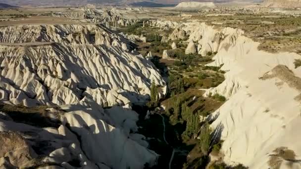 Kapadokya Nın Iyi Manzaraları Bir Türkiye Vurdu — Stok video