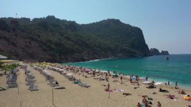 beautiful beach in Turkey Alanya