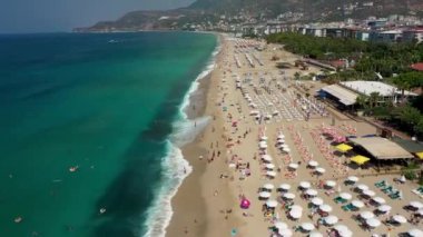 beautiful beach in Turkey Alanya