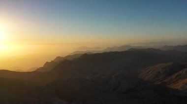 Mountain Lake High in the Mountains Epic Footage Shot on a Drone