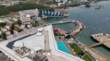 Türkiye Alanya 4 K Yaz atmosferi