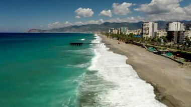 Mavi Deniz Fırtınaları İnsansız Hava Aracı ile Çekiliyor