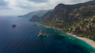 Alanya Türkiye 'de yaz plajı