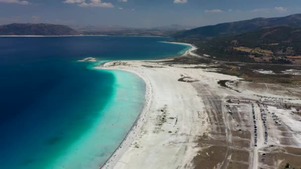 Мальдіви Білий Пісок Туреччина Аланья — стокове відео