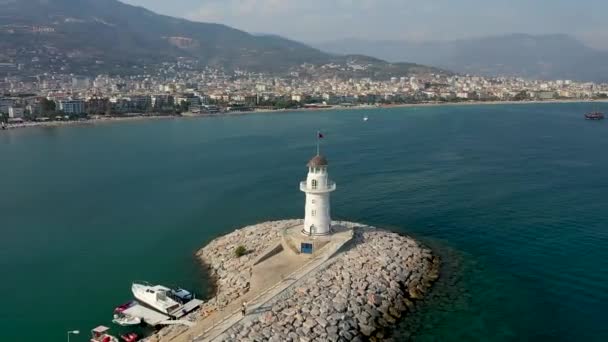 Phare Dans Port — Video