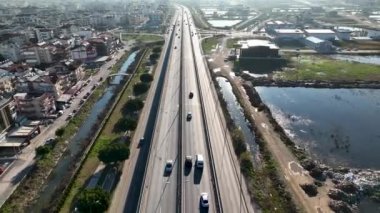 Türkiye Antalya Tarafı Manavgat hava görüntüsü