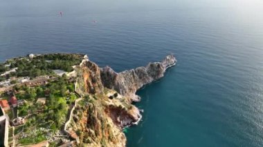 Türkiye Alanya hava görüntüsü 4 K