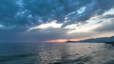 Arkaplan Yapılandırılmış Deniz Fırtınası