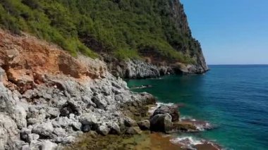 Alanya Türkiye 'de yaz plajı