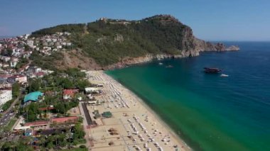 Alanya Türkiye 'de yaz plajı