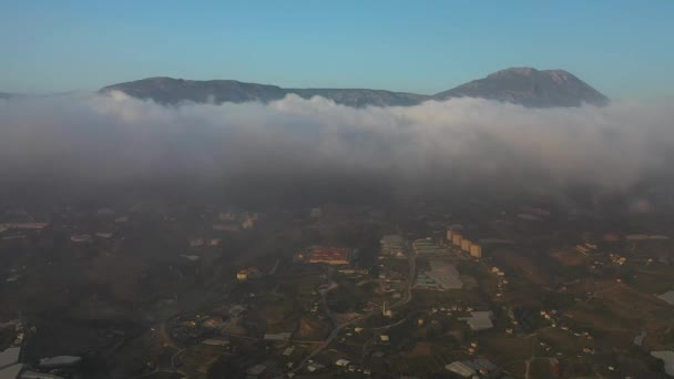 Paisaje Montaña Desde Dron — Vídeo de stock