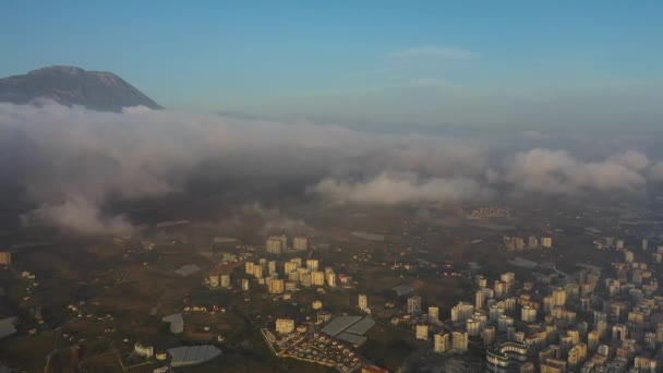 Paisagem Montanha Drone — Vídeo de Stock