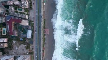 Denizde şiddetli fırtına var Türkiye Alanya