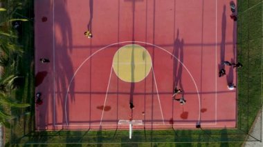 Basketbol sahası görüşü Türkiye Alanya