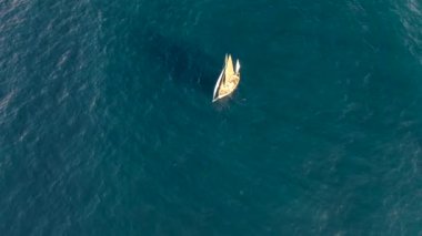 Sailing Yacht Sails to Sea