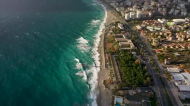 Türkiye'de alanya havadan görünümü