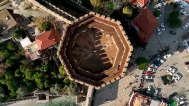Alanya Castle Alanya Kalesi Aerial View of Mountain and City Turkey