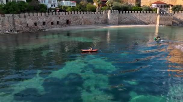 Guy Sails Kayak — Video