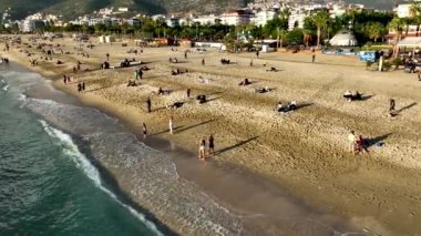 beautiful beach in Turkey Alanya