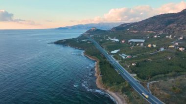 Traffic on the beach