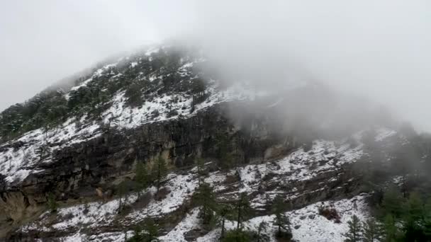 Invierno Suave Las Montañas — Vídeos de Stock